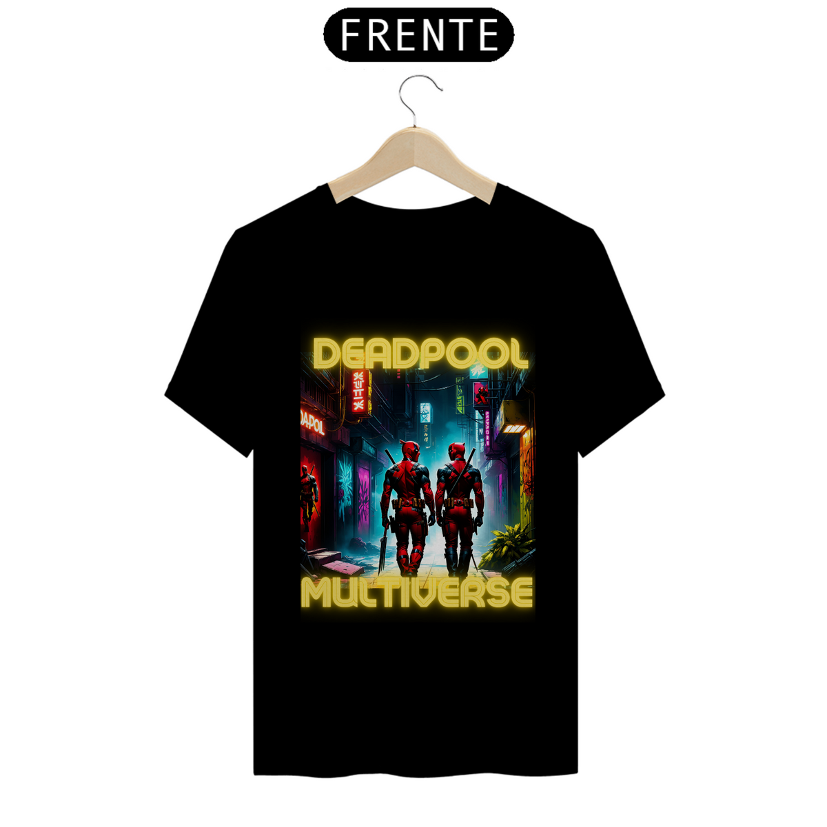 Nome do produto: Camiseta DeadPool Multiverse