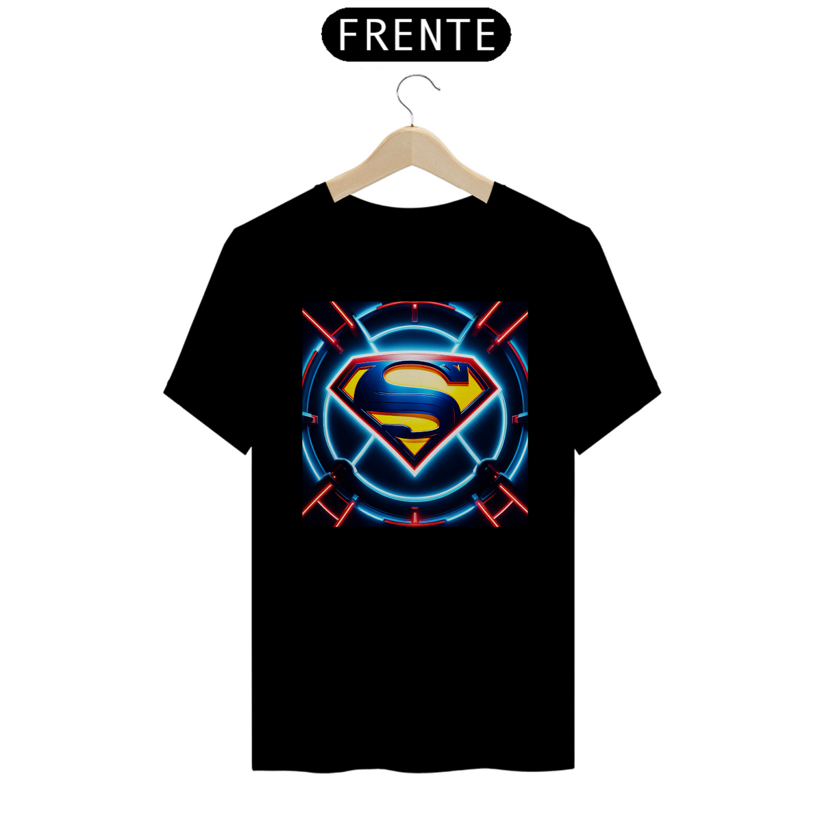 Nome do produto: Camiseta Super Man Neon - Super Homem