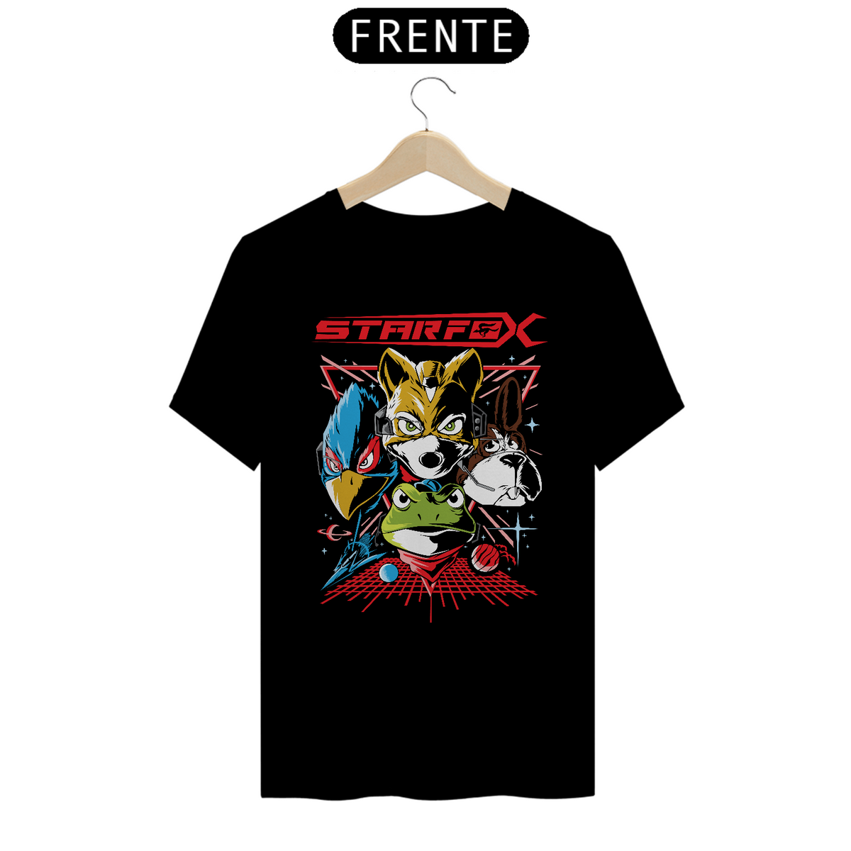 Nome do produto: Camiseta Star Fox 