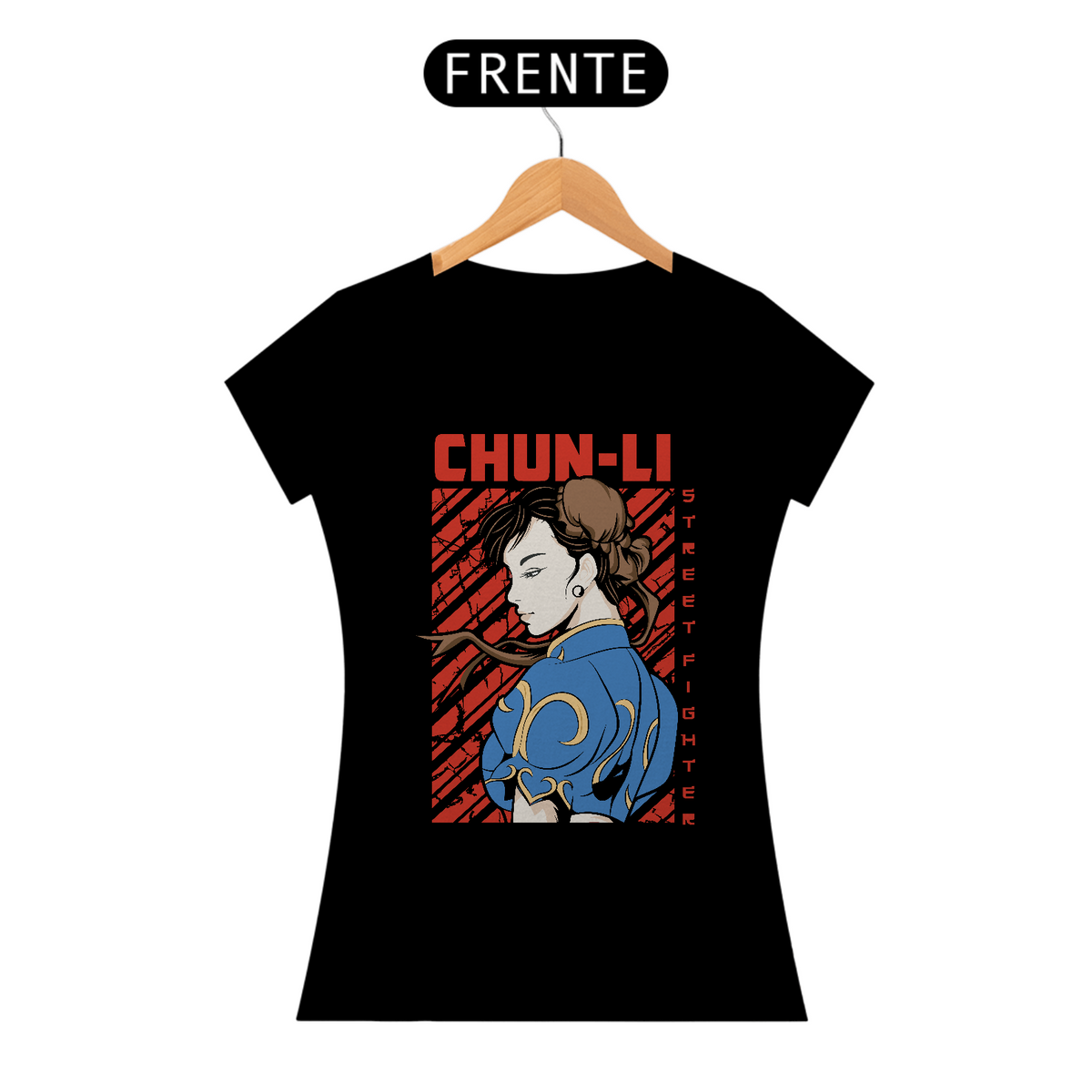 Nome do produto: Camiseta Feminina Chun Li