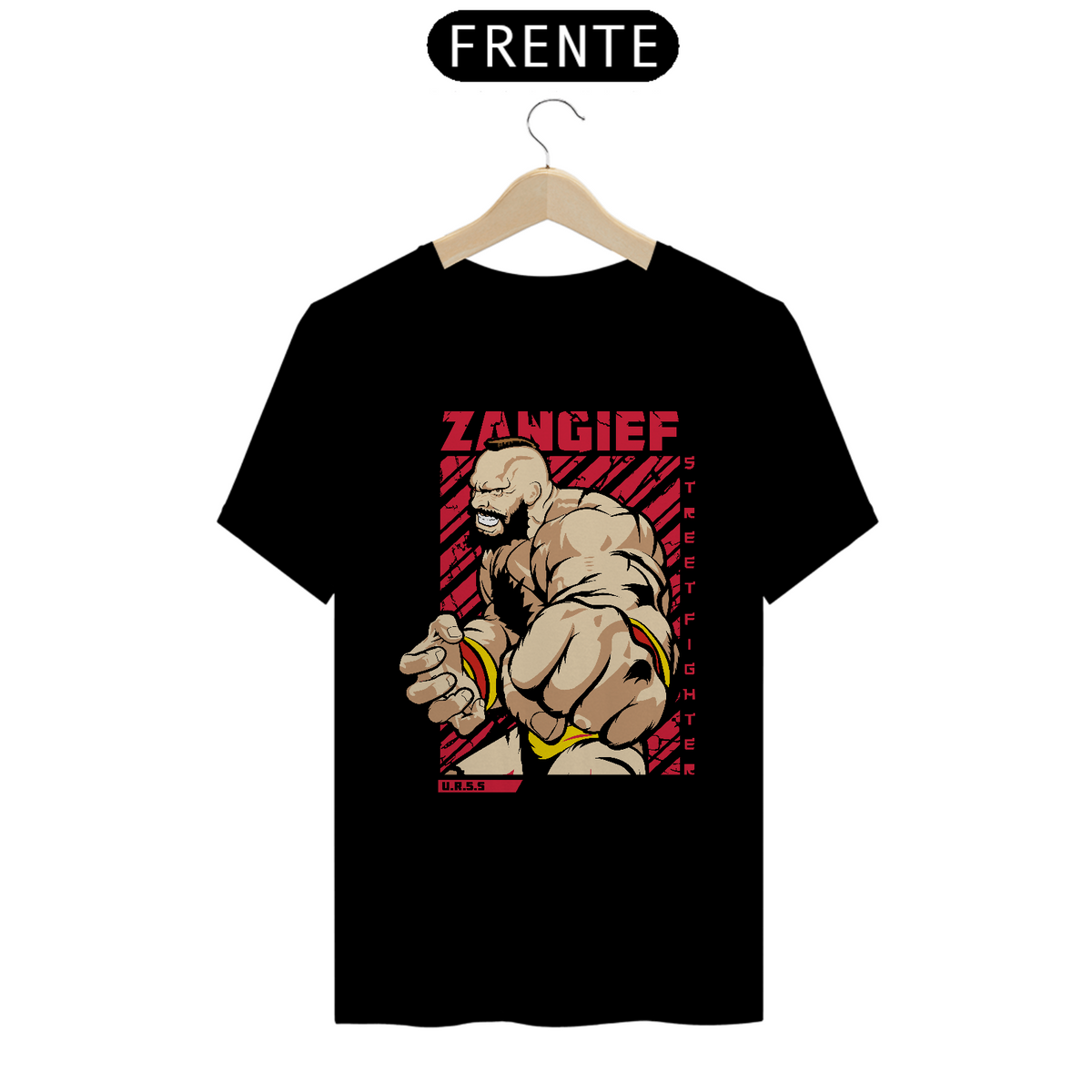 Nome do produto: Camiseta Zangief SF2