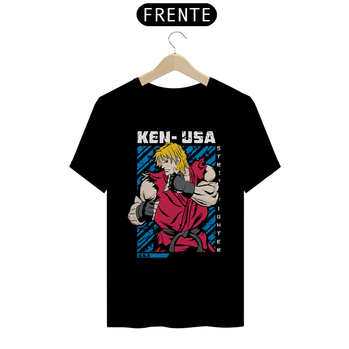 Nome do produto: Camiseta Ken SF2