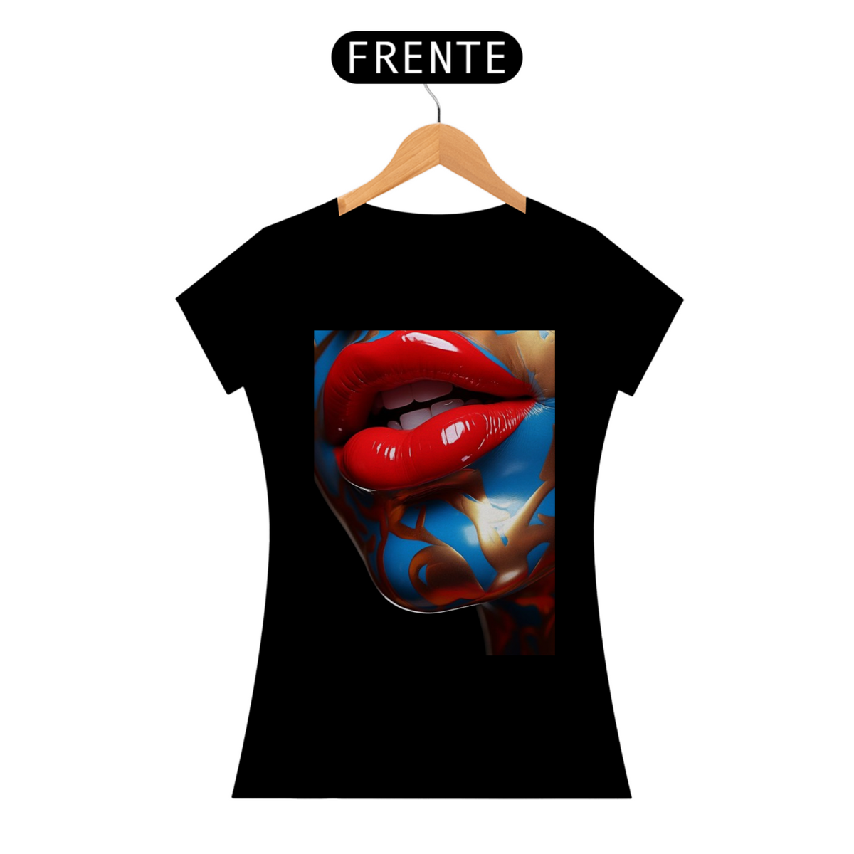 Nome do produto: Camisa Feminina - Arte Pop