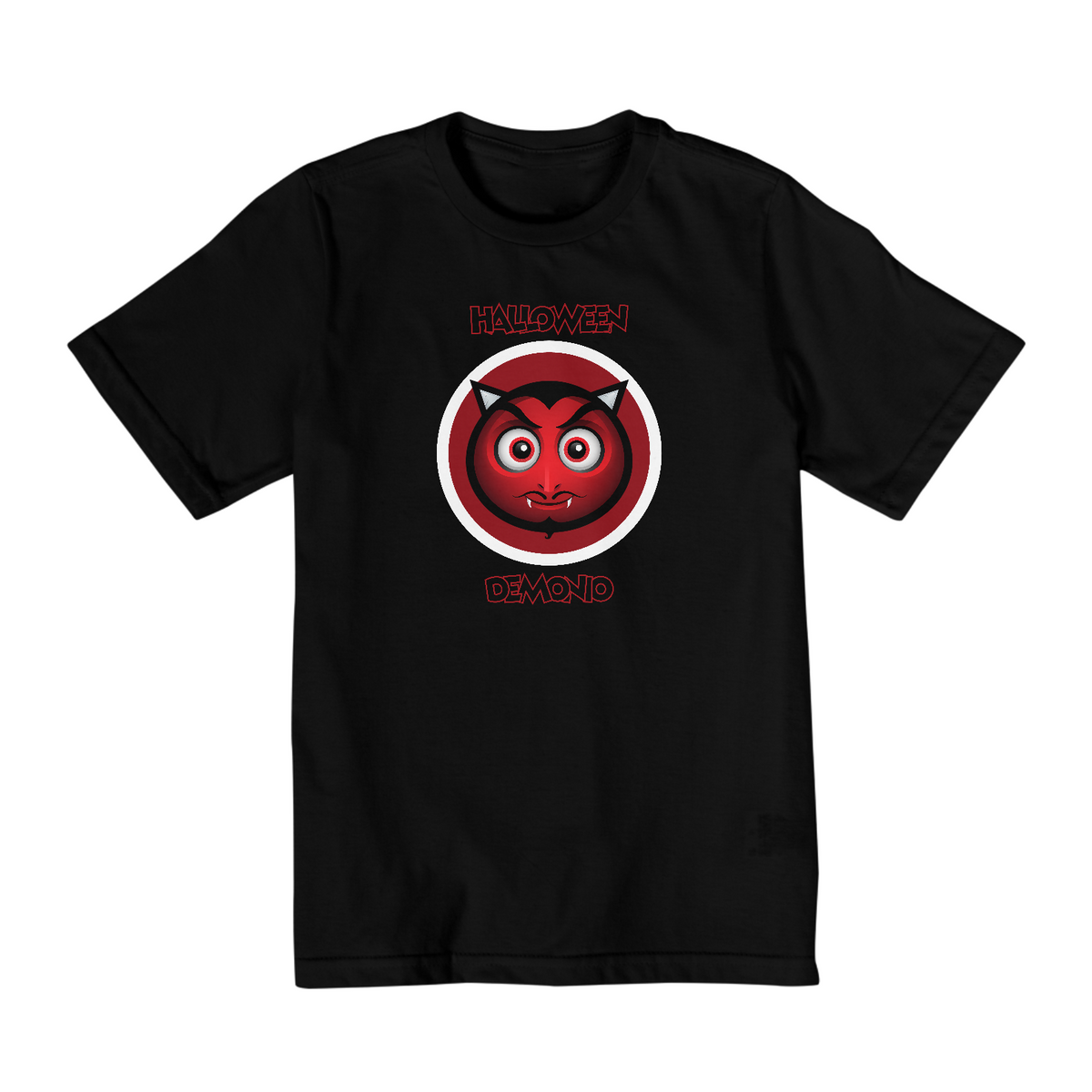 Nome do produto: Camiseta Halloween Kidz Demonio - Infantil (2 A 8)