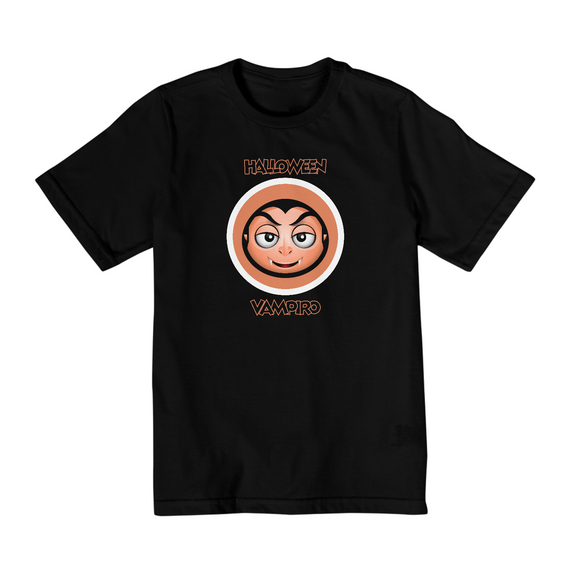 Camiseta Halloween Kidz Vampiro - Infantil (2 A 8)