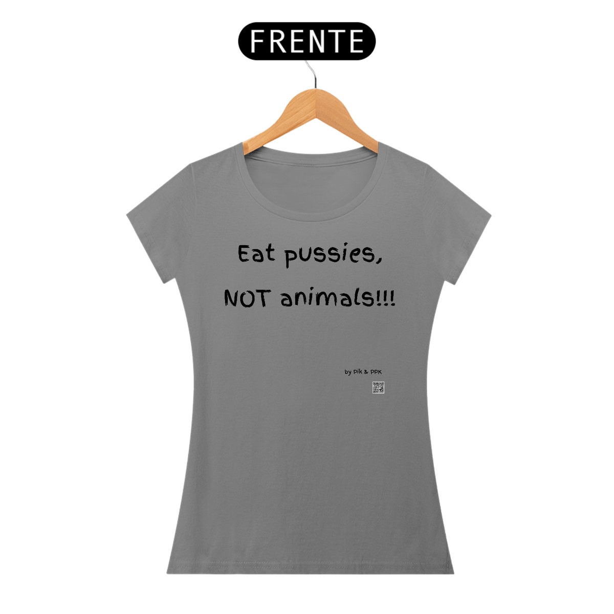 Nome do produto: camiseta EAT PUSSIES 2