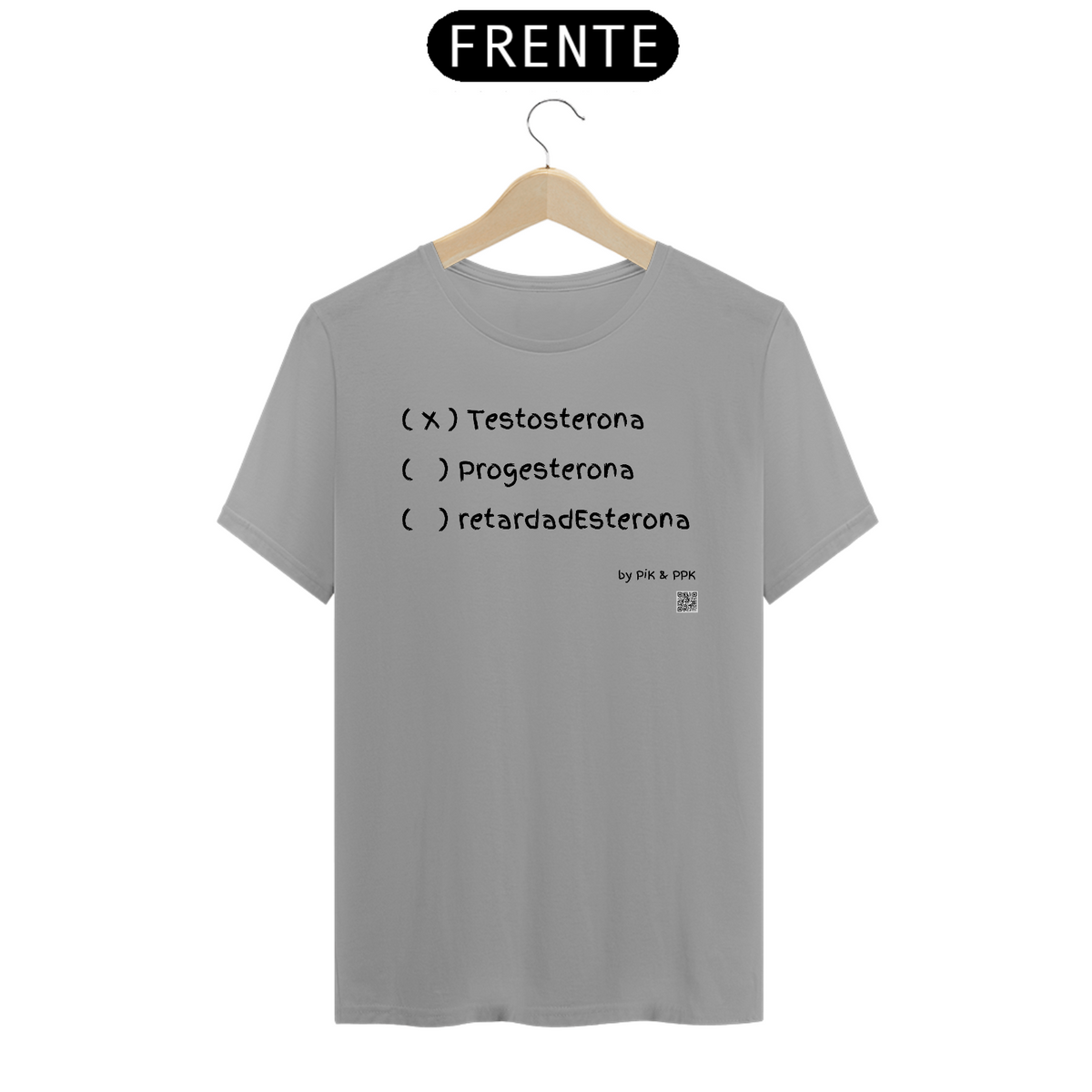 Nome do produto: camiseta TESTOSTERONA
