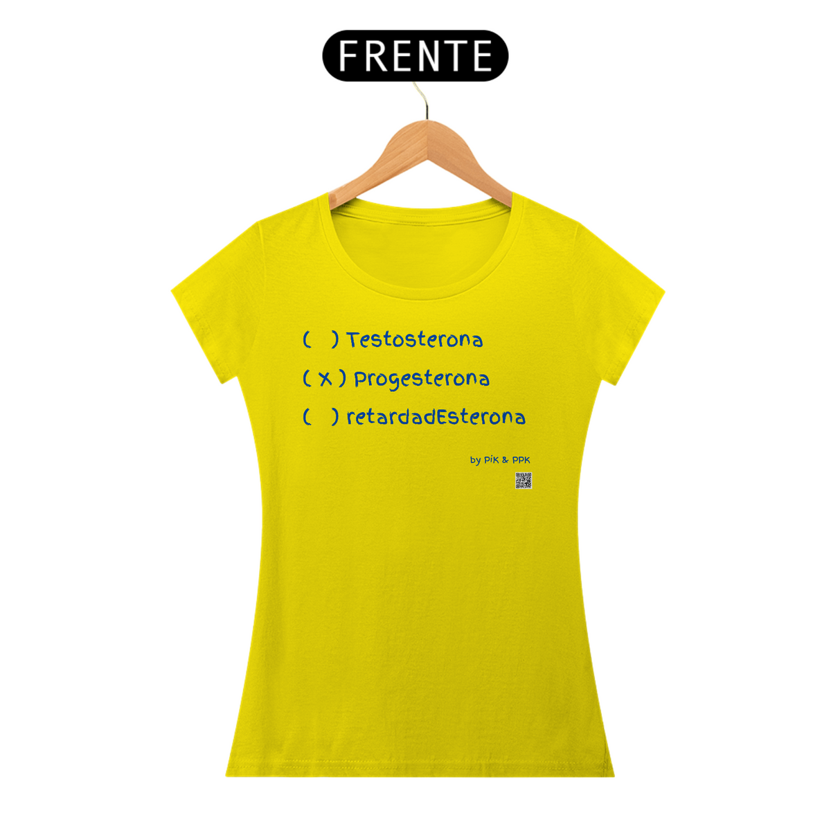 Nome do produto: camiseta PROGESTERONA