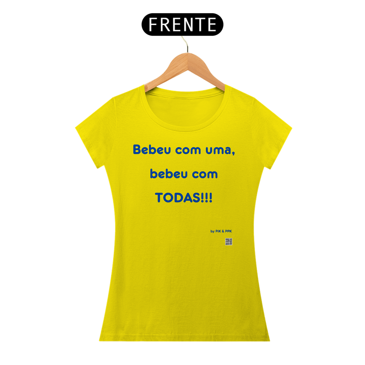 Nome do produto: camiseta BEBEU COM TODAS