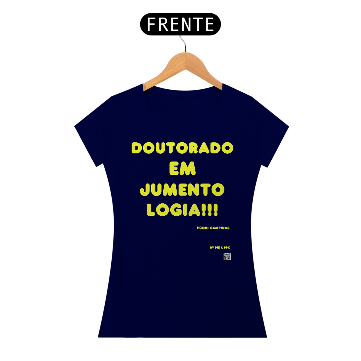 Nome do produto: camiseta Doutorado JUMENTOLOGIA Púqui