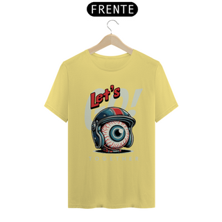 Nome do produtoCamiseta Estampada Let's Go Masculina