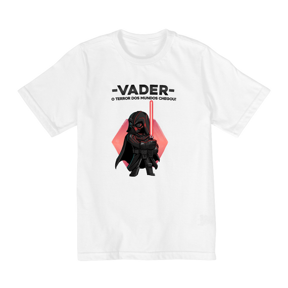 Camiseta Darth Vader Quality Infantil (10 A 14)