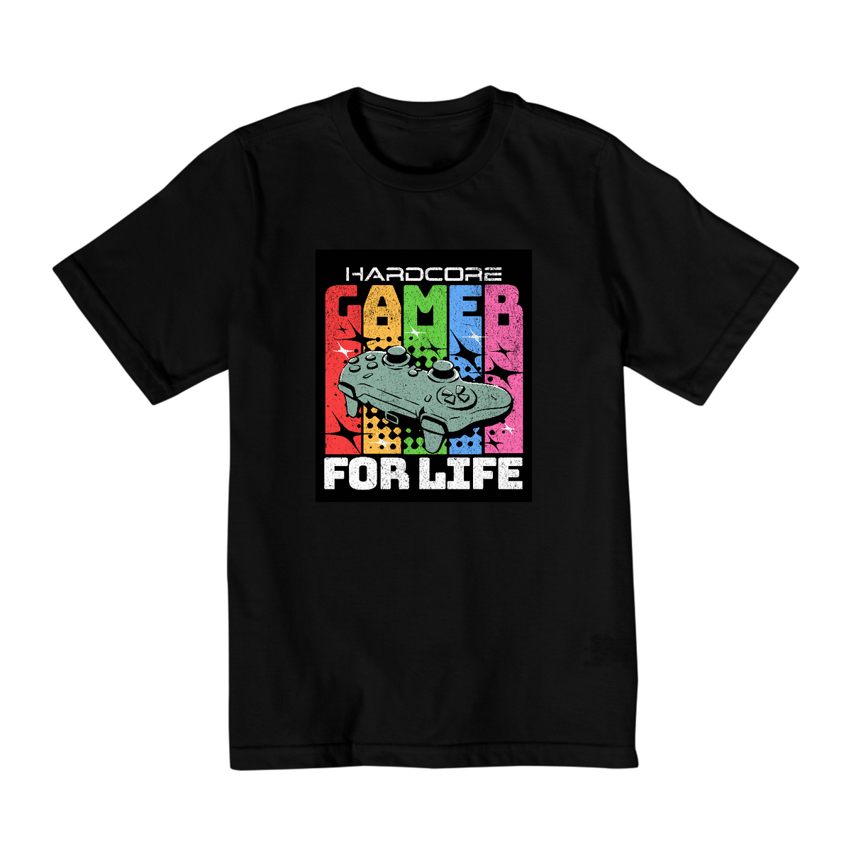 Nome do produto: Camiseta Hardcore Game Infantil