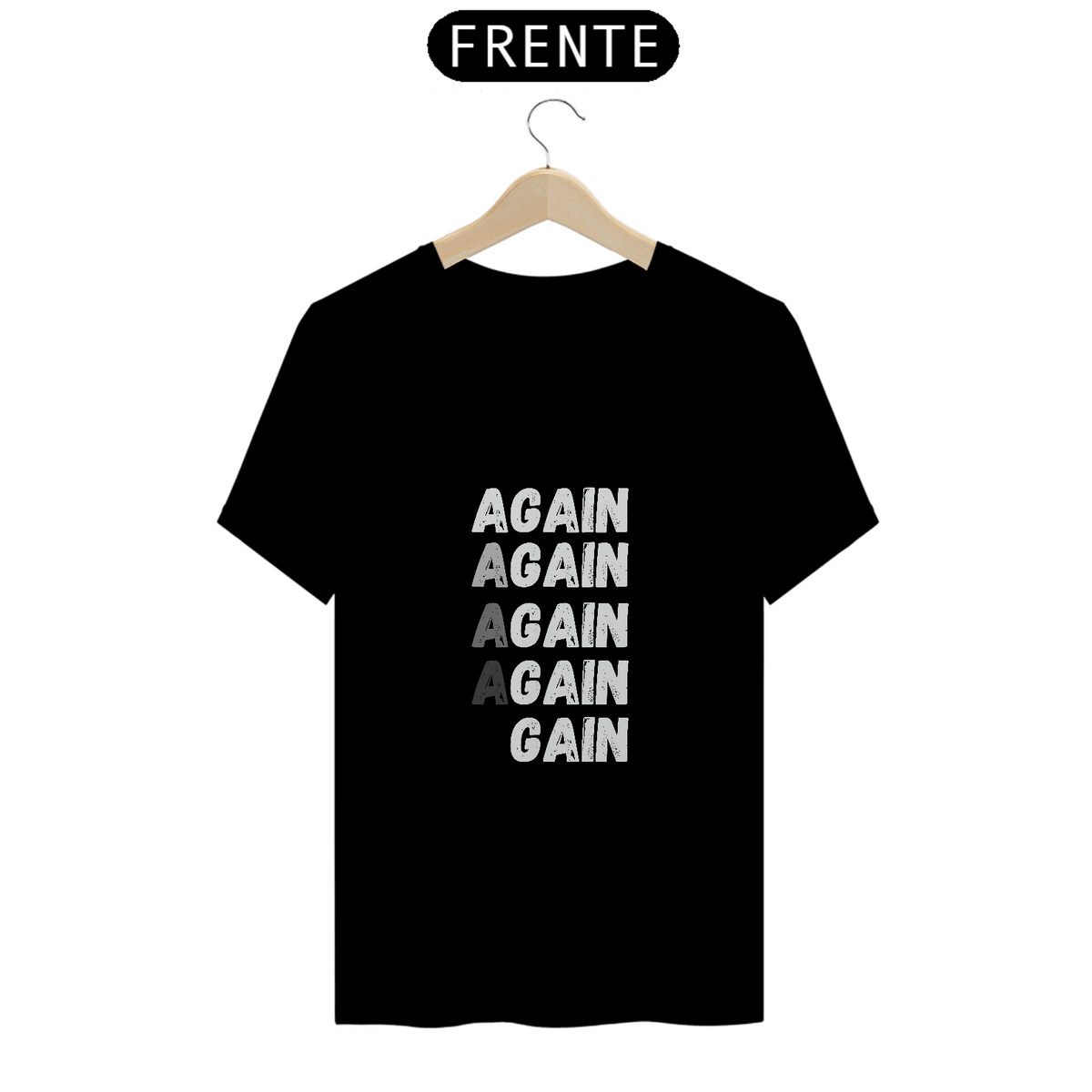 Nome do produto: Camiseta AGain