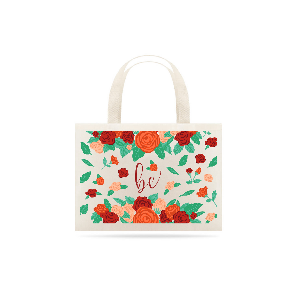 Nome do produto: Ecobag Rosas