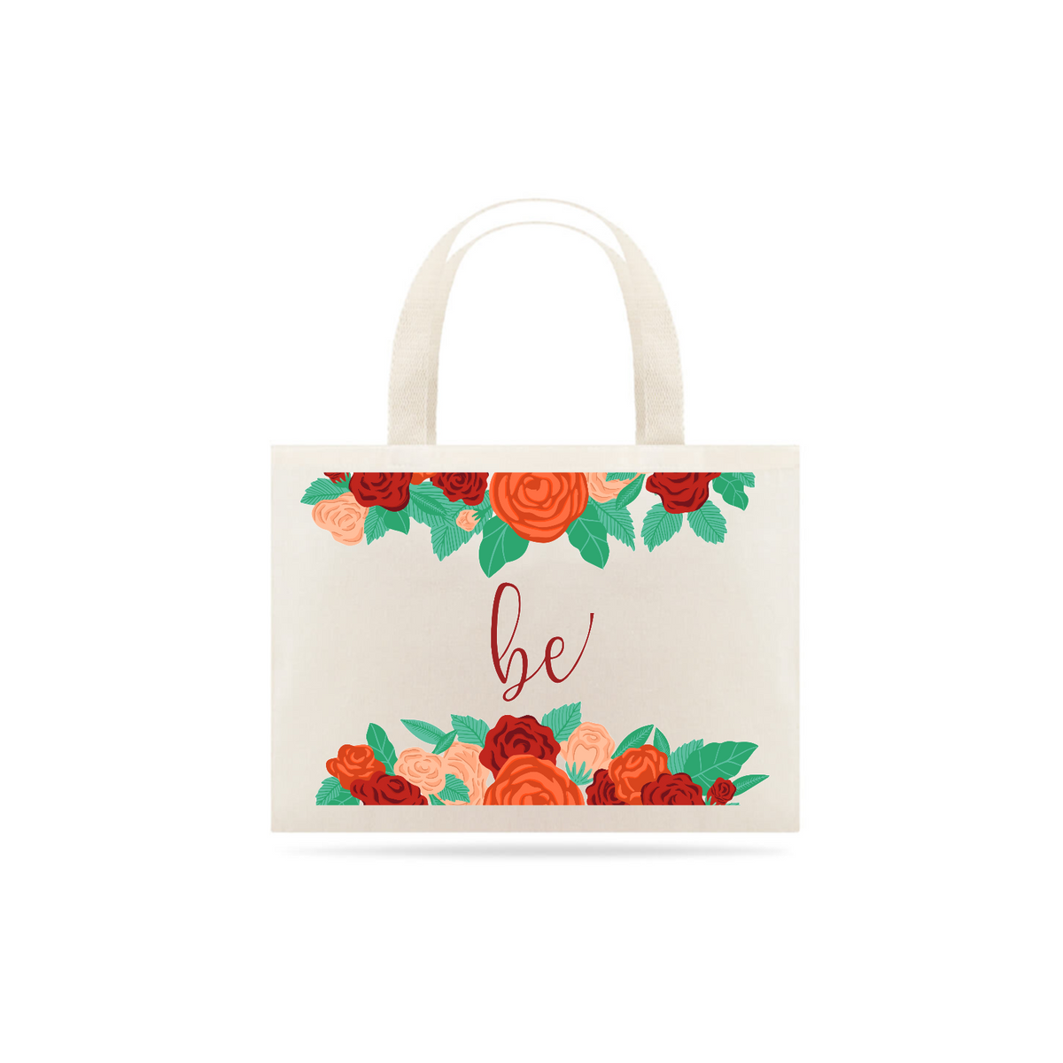 Nome do produto: Ecobag Rosas