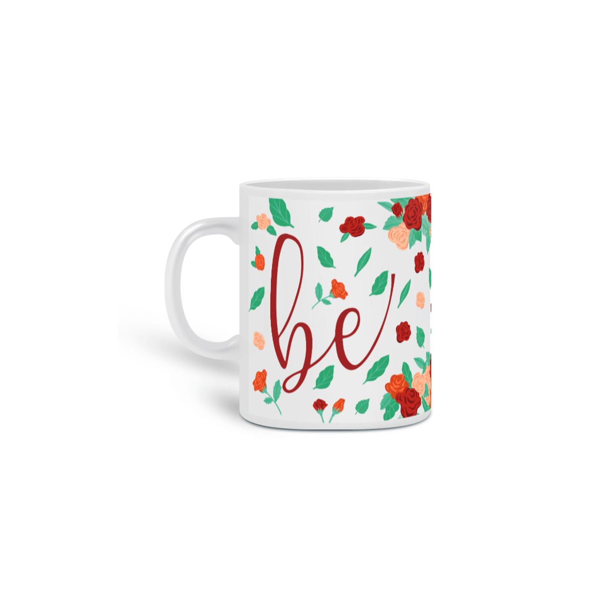 Nome do produto: Caneca Rosas