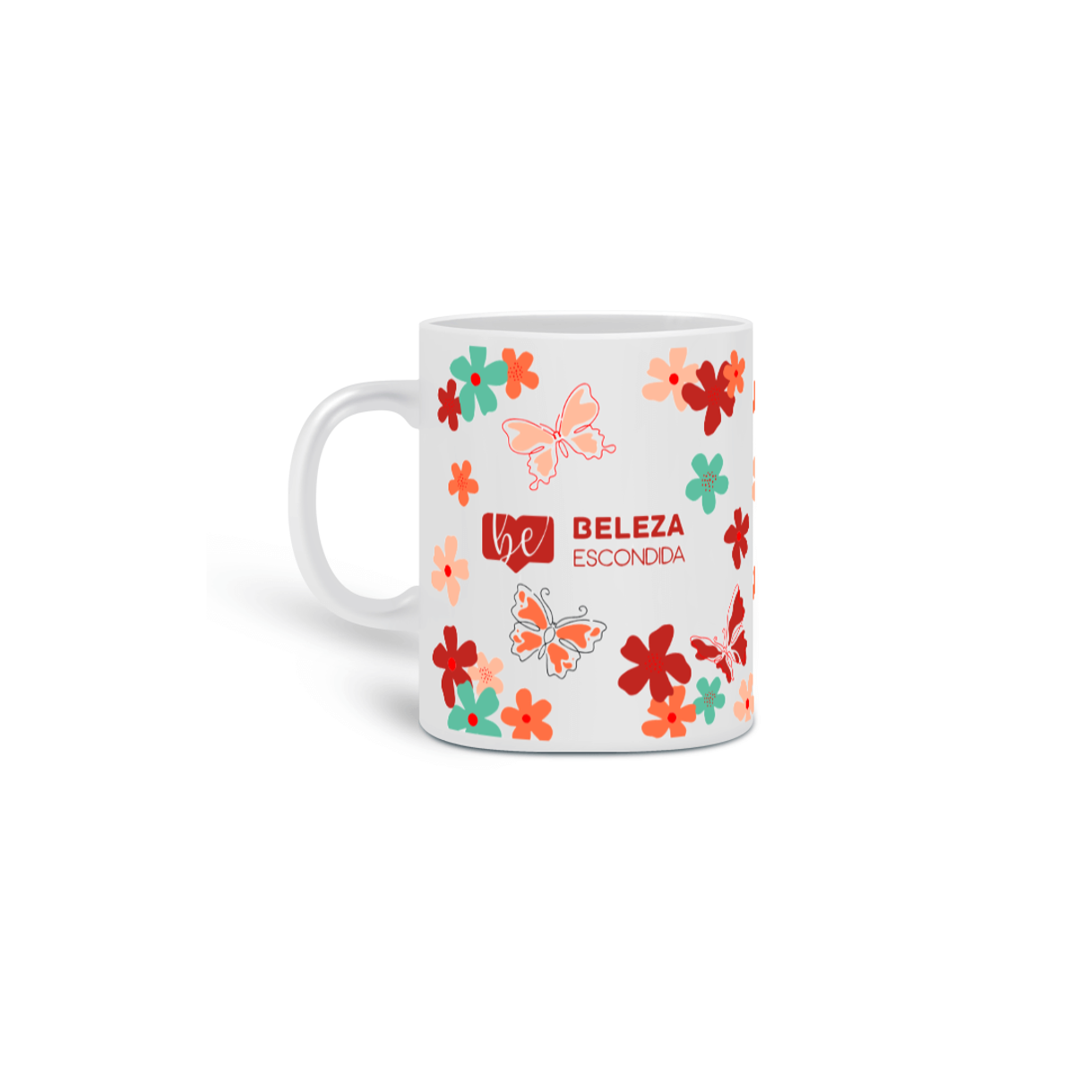 Nome do produto: Caneca Borboletas