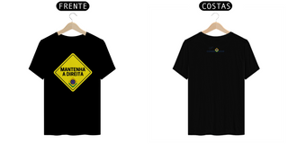 camiseta mantenha a direita 1