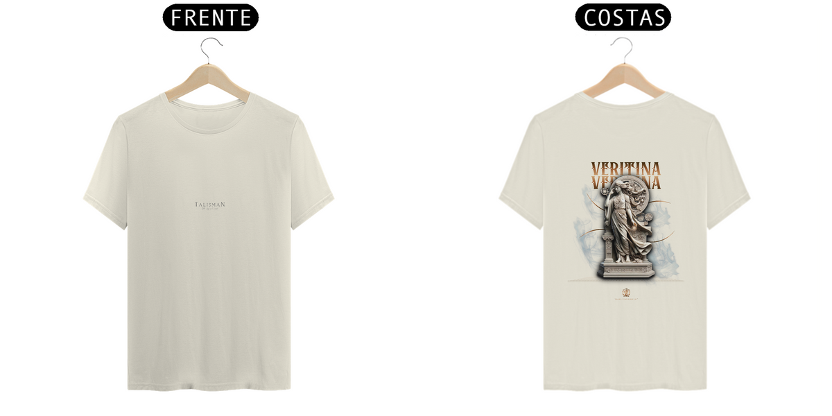 Nome do produto: T-Shirt Talisman Pima Elite Series - Veritina (Statue Collection)