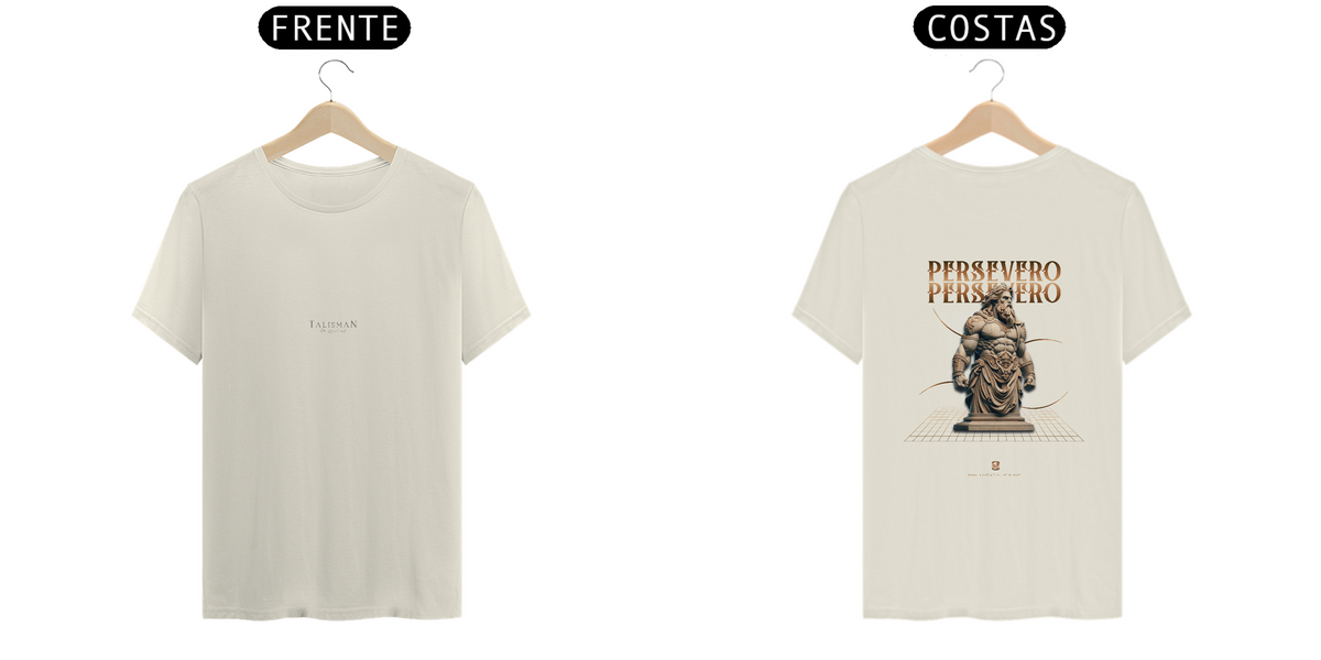 Nome do produto: T-Shirt Talisman Pima Elite Series - Persevero (Statue Collection)