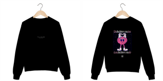 Nome do produtoSweatshirt EVOHUG Preto - Do the things you love (Selfhug)