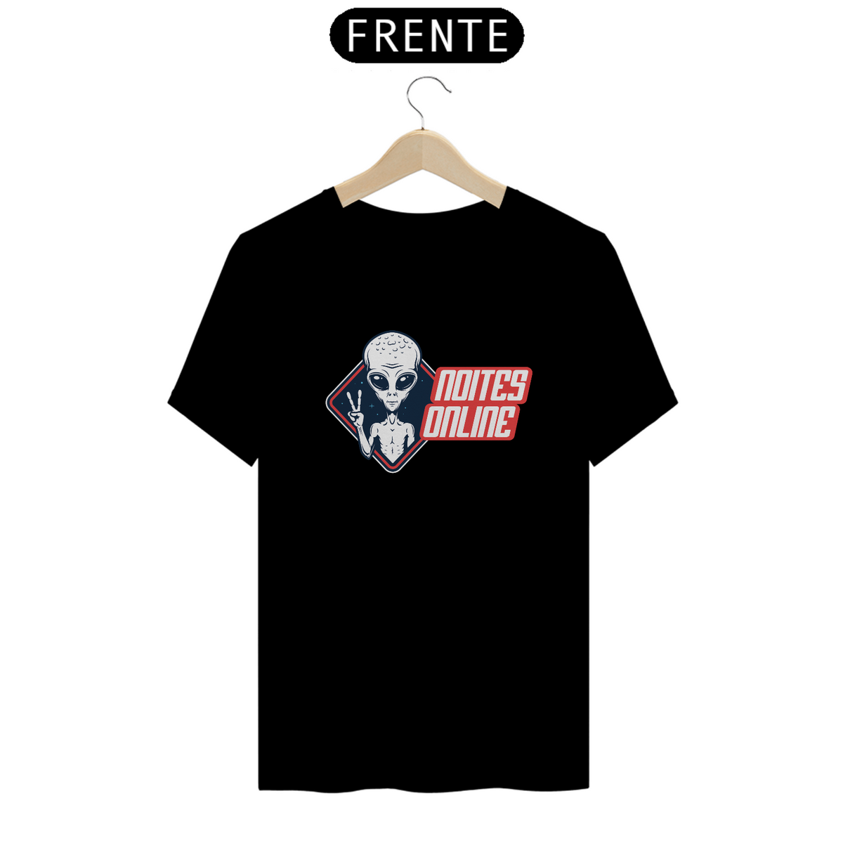 Nome do produto: Camiseta Noites Online ET