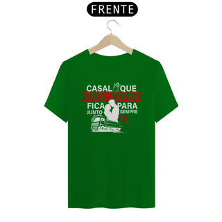 Nome do produtoCamiseta Casal que Ora Junto Fica para Sempre Junto