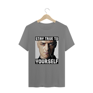Nome do produtoStay True To Yourself (Fragmentado) - T-Shirt Plus Size