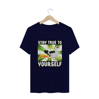 Nome do produtoStay True To Yourself (Gesonel) - T-Shirt Plus Size