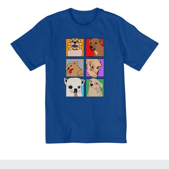 Doguineos - T-Shirt Infantil (2 a 8 Anos)