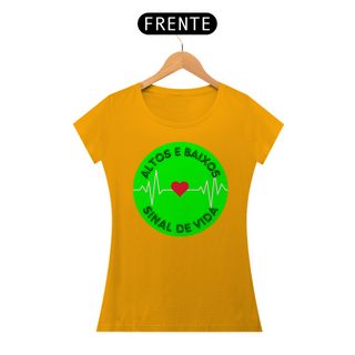 Nome do produtoCamiseta Feminia Altos e Baixos