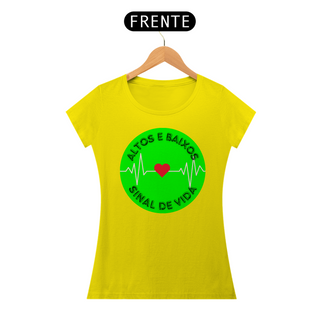 Nome do produtoCamiseta Feminia Altos e Baixos