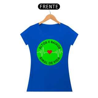 Nome do produtoCamiseta Feminia Altos e Baixos