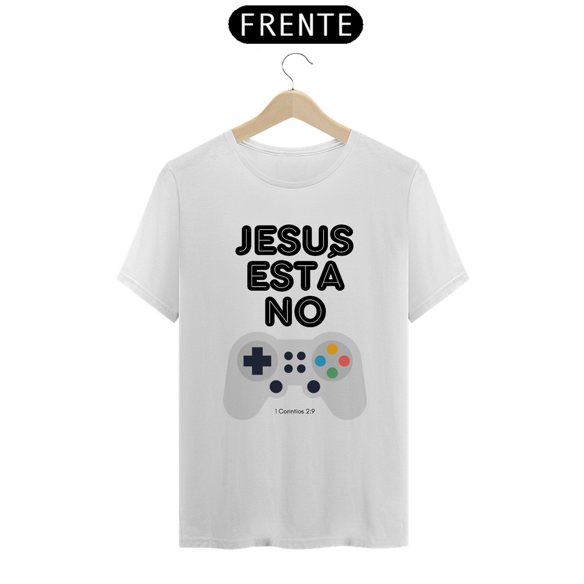 Nome do produto: Camiseta Jesus no Controle