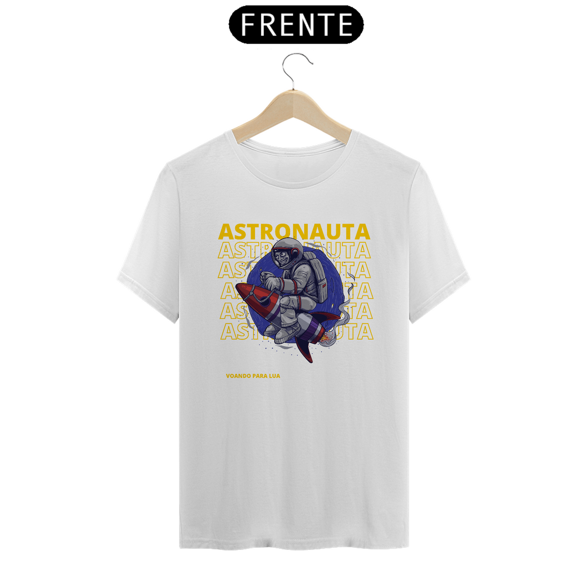 Nome do produto: Camiseta Astronauta