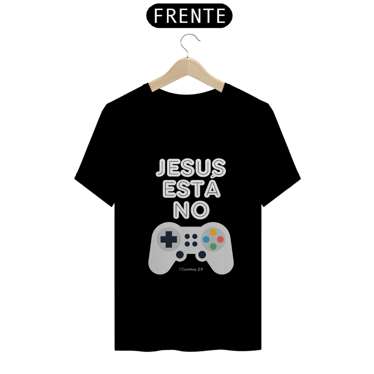 Nome do produto: Camiseta Jesus no Controle