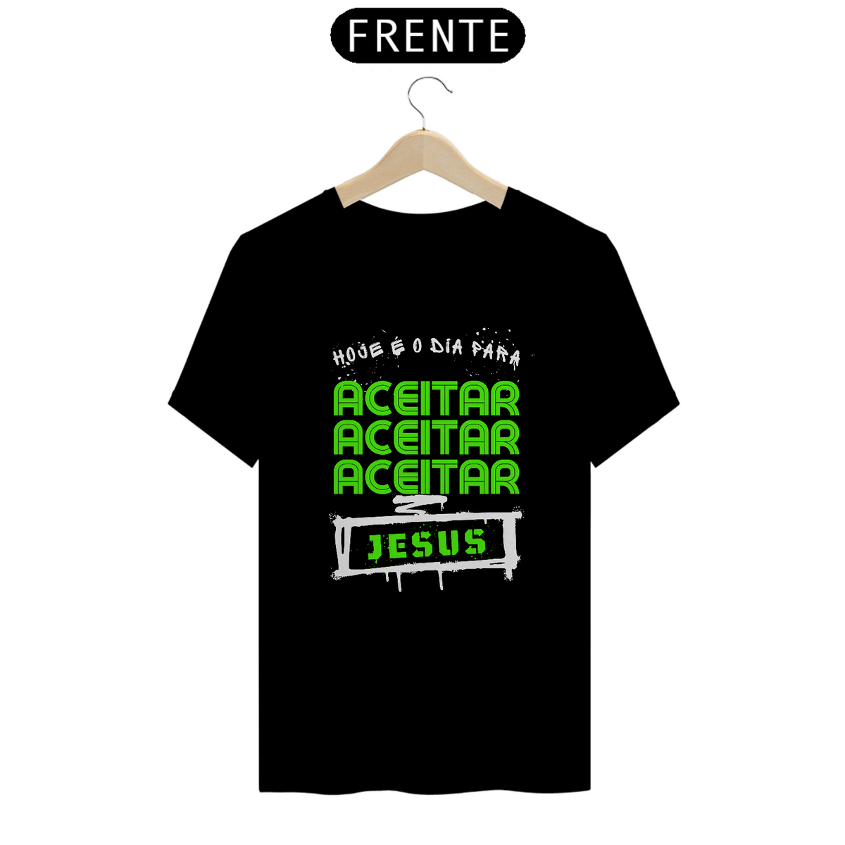 Nome do produto: Camiseta Aceitar Jesus