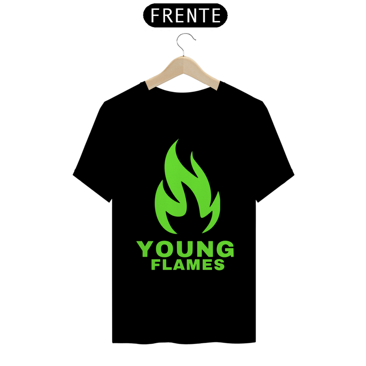 Nome do produto: Camiseta Young Flames