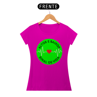 Nome do produtoCamiseta Feminia Altos e Baixos