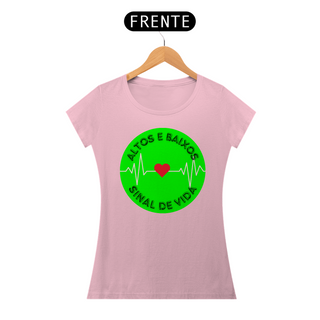 Nome do produtoCamiseta Feminia Altos e Baixos