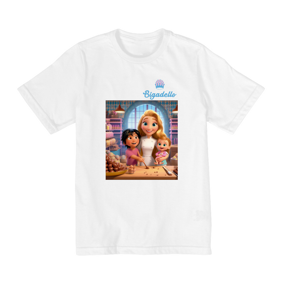 Camiseta Bigadello Mirim Branca 