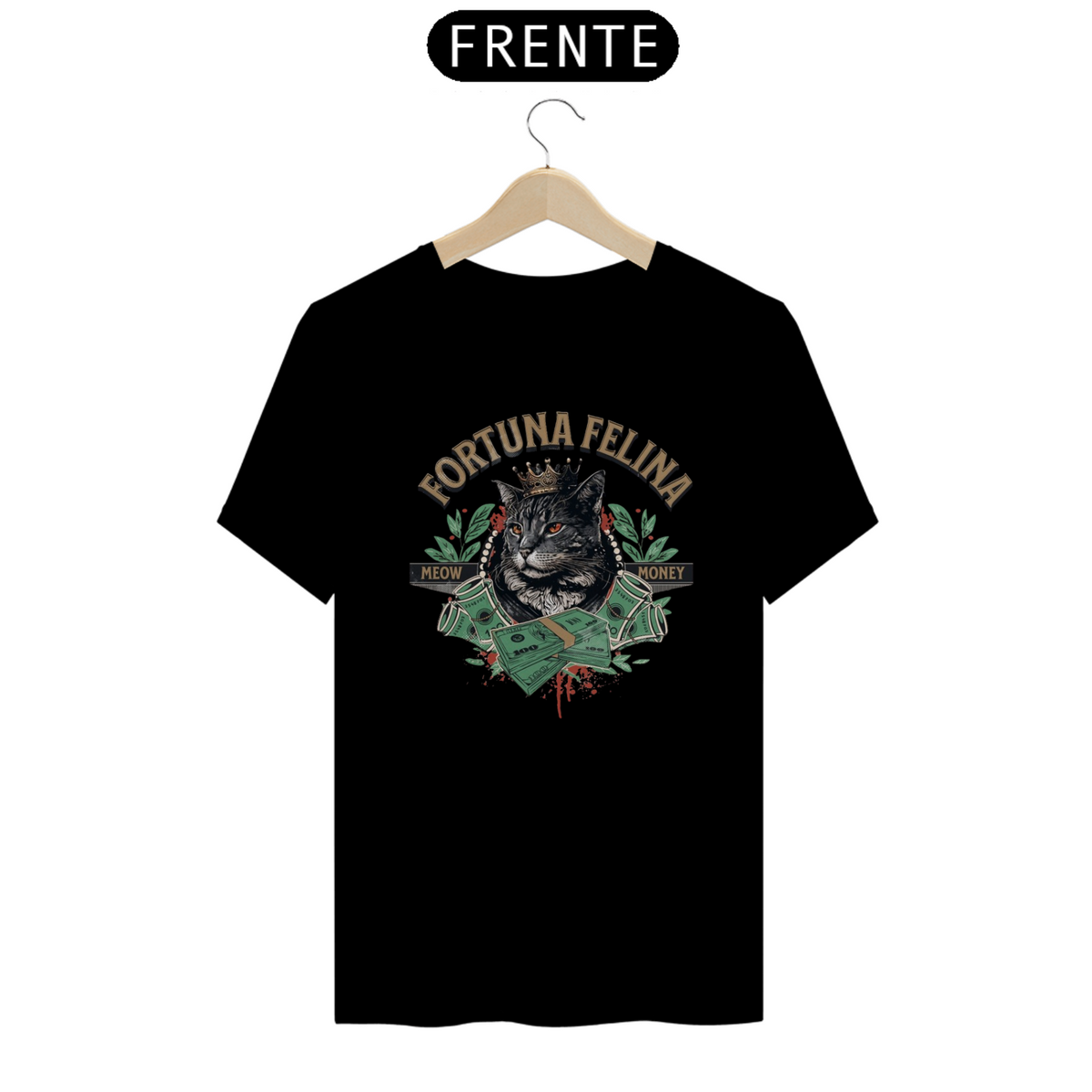 Nome do produto: Camisa-Fortuna Felina