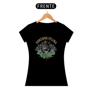 Camisa Feminina-Fortuna Felina