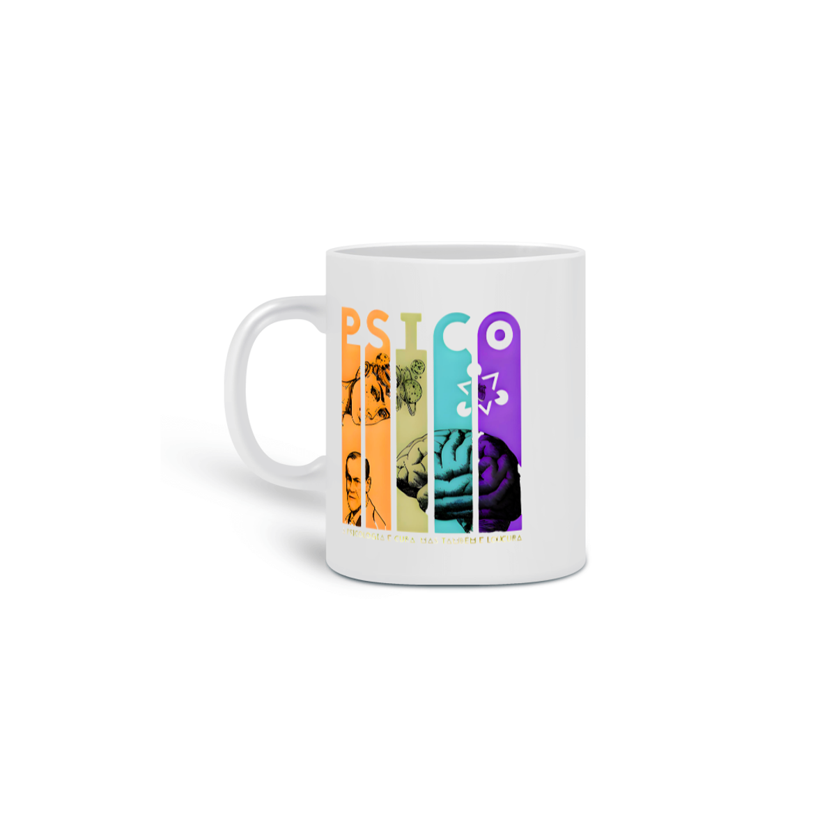 Nome do produto: Psicologia - Caneca