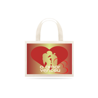 Nome do produtoEco Bag O Amor Venceu Paixão