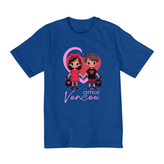 Nome do produtoCamiseta Infantil Jurek Amor Venceu