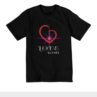 Camiseta Quality Infantil Love Won