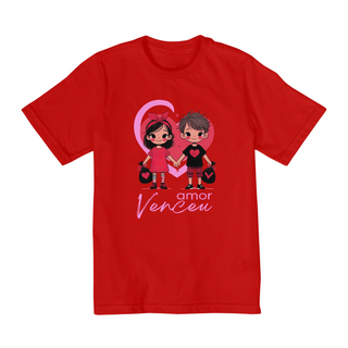 Nome do produtoCamiseta Infantil Jurek Amor Venceu