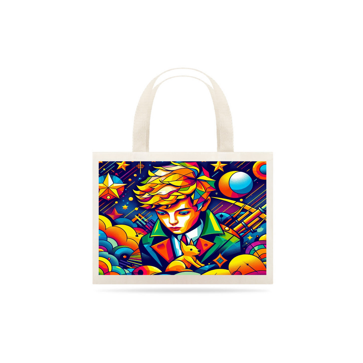 Nome do produto: Eco Bag Pequeno Príncipe Art Pop